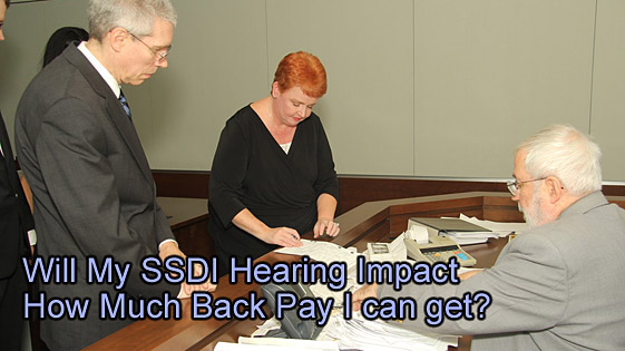 Disability Hearing back pay